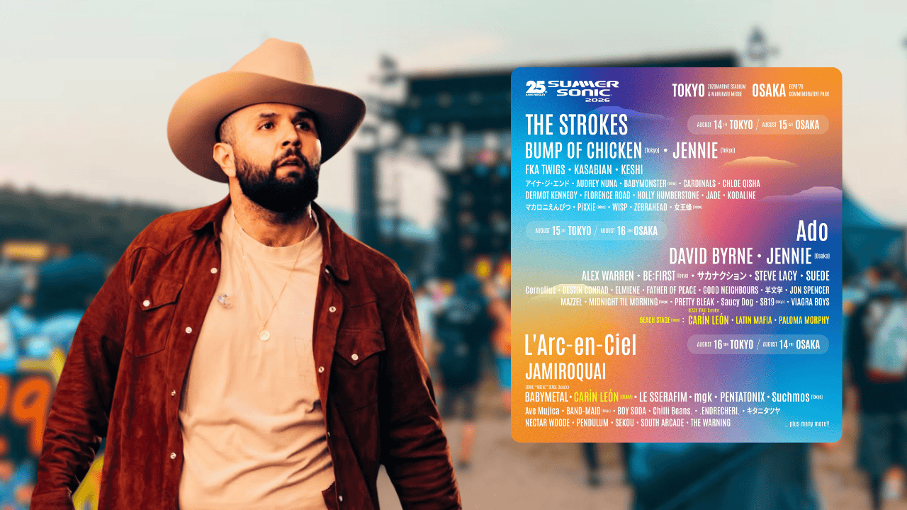 Carín León encabezará escenario en Japón y llevará regional mexicano a Asia