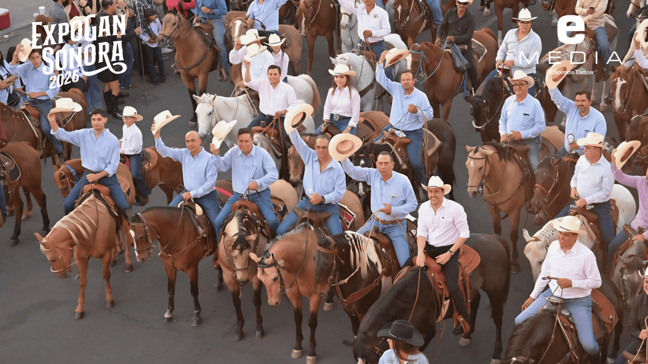 Manifestaci&oacute;n abre ambiente de la ExpoGan 2026 en Hermosillo