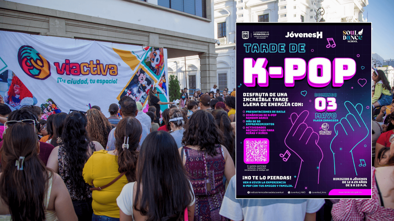 Viactiva tendr&aacute; Tarde K-Pop con baile y bazar