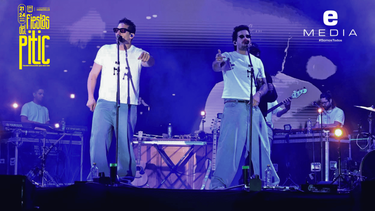 Hermosillo coreó los éxitos de Mau y Ricky en las Fiestas del Pitic