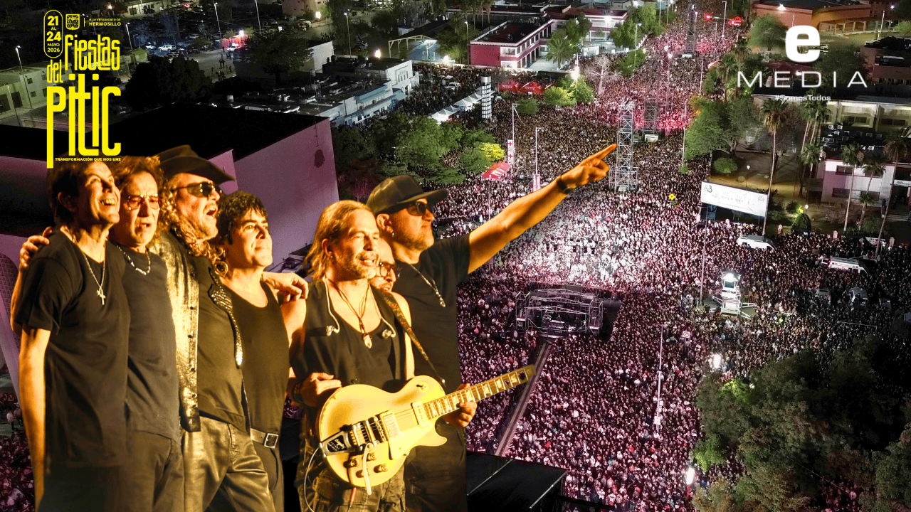 El esperado regreso de Maná convocó a 95 mil personas en las Fiestas del Pitic