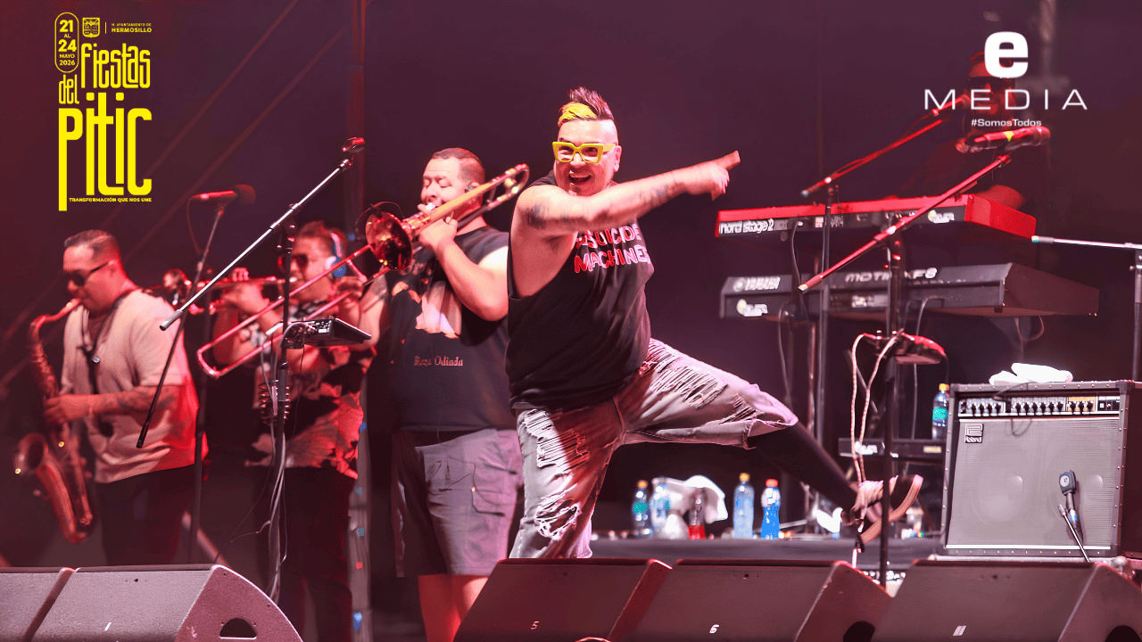 El Gran Silencio desató el baile en las Fiestas del Pitic 2026