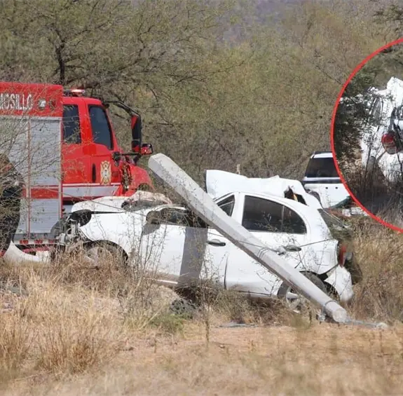 Fatal accidente en entrada al Molino de Camou deja dos muertos