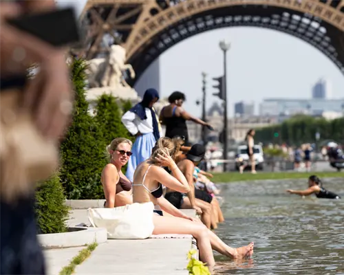 Francia vive el día más caluroso desde 1947