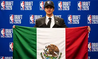 Karim López se convierte en el mexicano mejor seleccionado en un Draft NBA