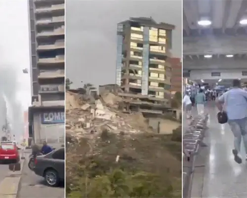 Sacude sismo de 7.1 a Venezuela