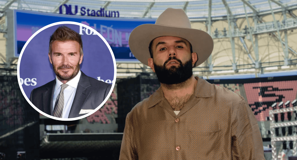 Carin Le&oacute;n se encuentra con su Superman David Beckham en Miami