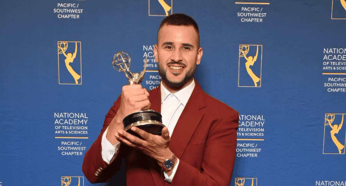 Todavía no me cae el veinte, Romeo Chuffe celebra su primer Emmy