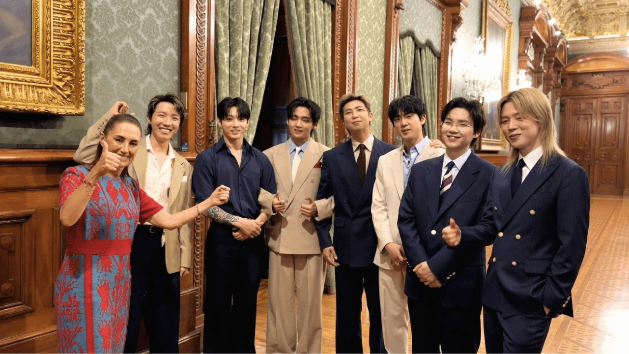 ¡ARMY, atentos! Claudia Sheinbaum anuncia regreso de BTS a México