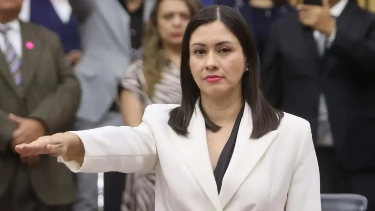 Blanca rinde protesta como consejera presidenta interina. (Foto: Especial / EXPRESO)