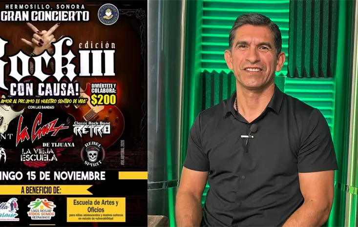 Rock con Causa reunirá música y solidaridad en Hermosillo