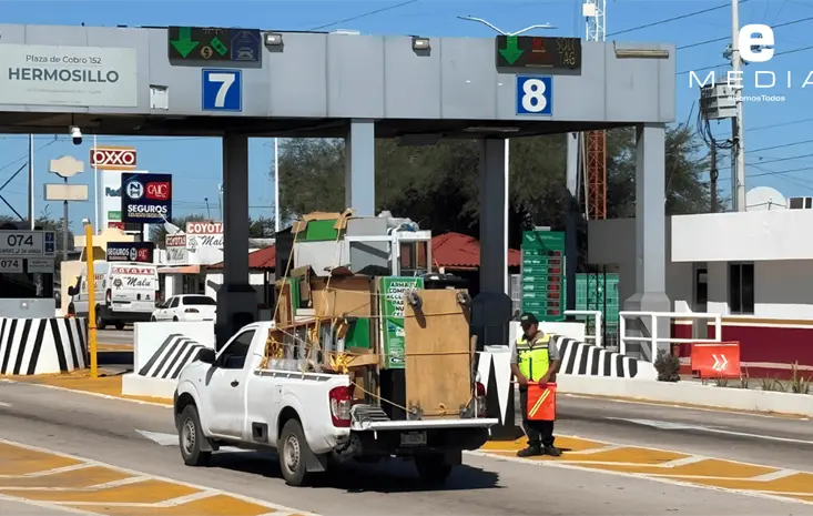 Transportistas se retiran de caseta en Hermosillo; dialogar&aacute;n con Gobierno de Sonora