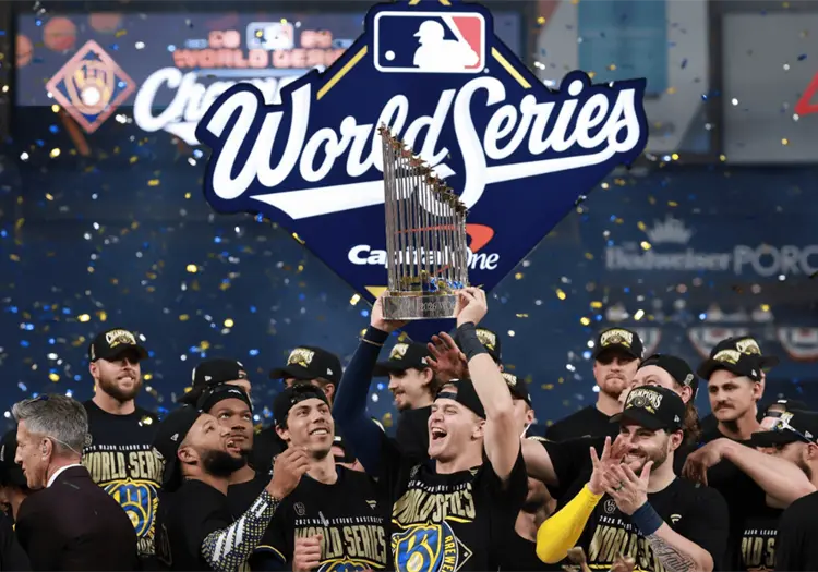 &iexcl;Hist&oacute;rico! Brewers conquistan su primera Serie Mundial de MLB
