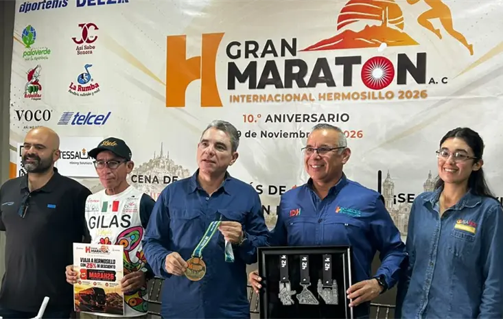 Marat&oacute;n de Hermosillo alcanza los 2 mil 700 corredores inscritos