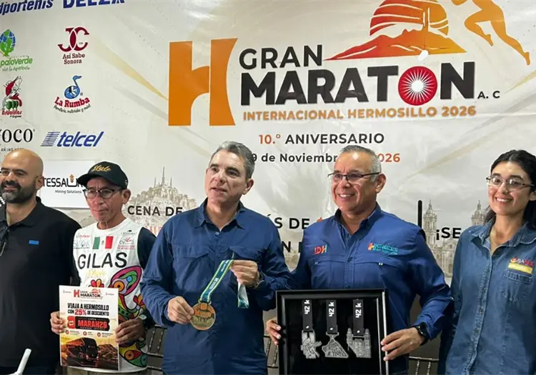 Marat&oacute;n de Hermosillo alcanza los 2 mil 700 corredores inscritos