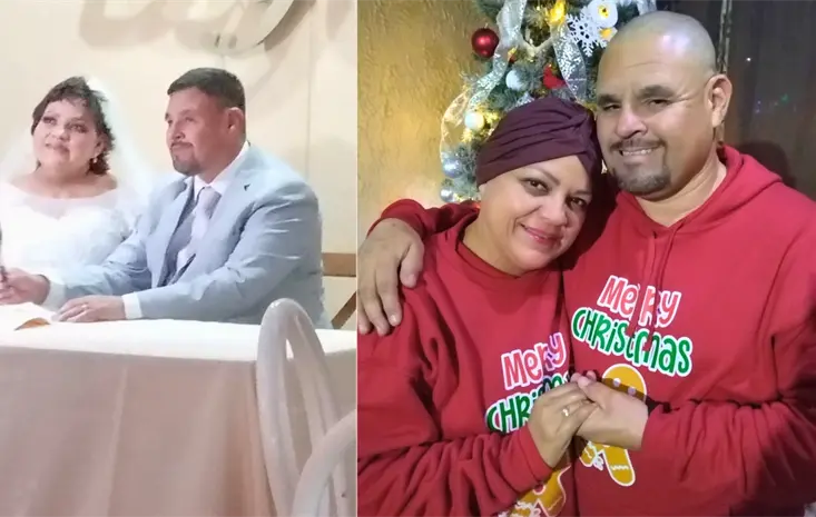 No te voy a dejar: Samuel acompaña a su esposa en su lucha contra el cáncer