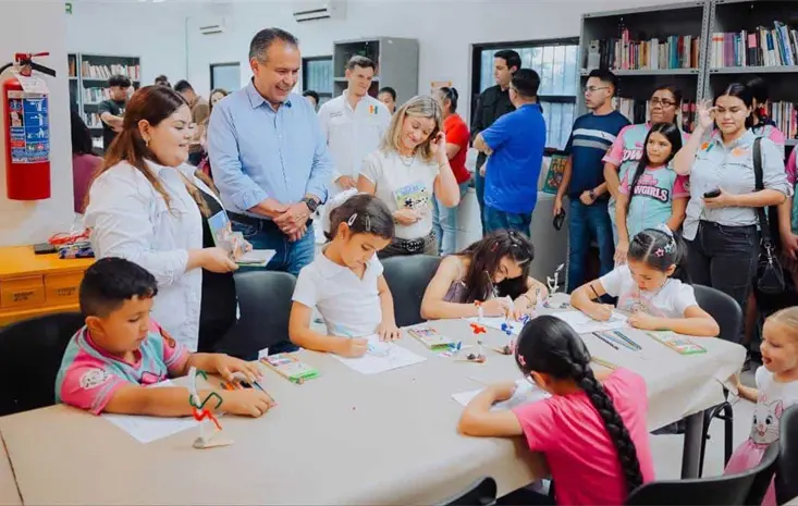 Inauguran nueva ludoteca en San Pedro El Saucito para fomentar el aprendizaje infantil