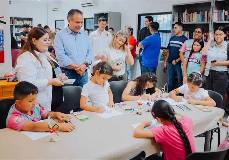 Inauguran nueva ludoteca en San Pedro El Saucito para fomentar el aprendizaje infantil
