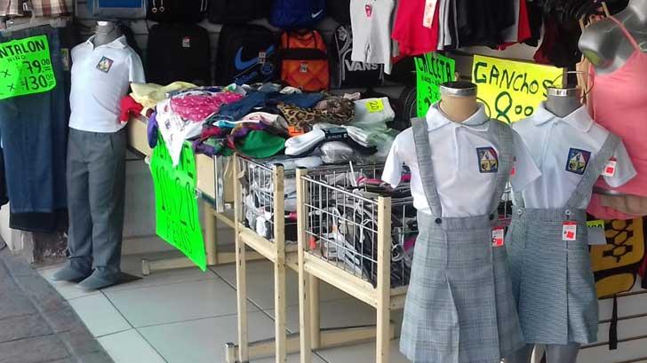 Comerciantes del centro esperan ventas de hasta 90% por regreso a clases