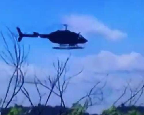 A bordo de un helicóptero Black Hawk, auxilian a mujer embarazada en la Sierra de Álamos