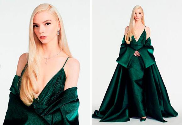 Espectacular vestido verde de Dior