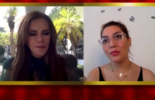 Lucía Méndez se convierte en YouTuber y entrevista a Frida Sofía