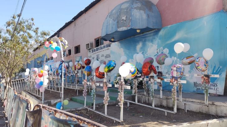 Construirán memorial en terreno de la Guardería ABC