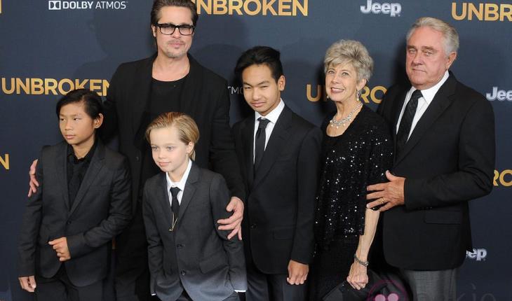 Brad Pitt obtiene custodia compartida de sus hijos