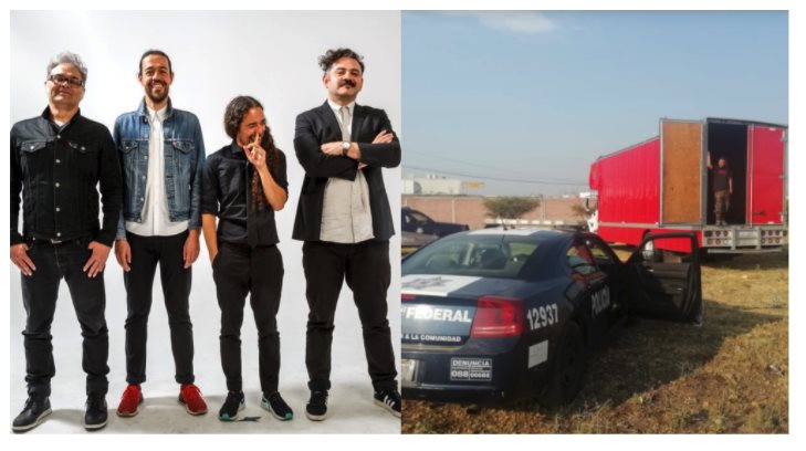 Captan a banda mexicana tocando en vivo con el equipo robado a Café Tacvba en 2019