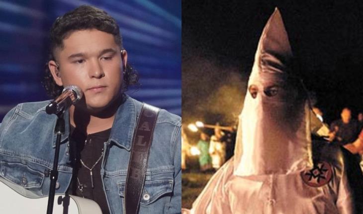 Concursante sale de American Idol por video vinculado al Ku Klux Klan