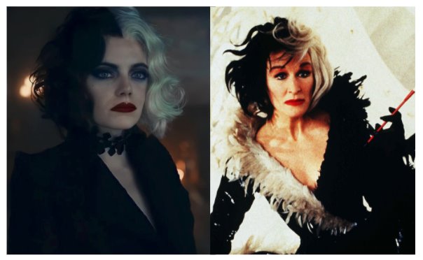 Glenn Close vs Emma Stone como Cruella De Vil