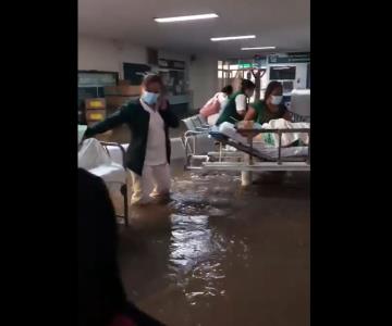 VIDEO - Sigue evacuación de pacientes afectados en Tula por inundaciones