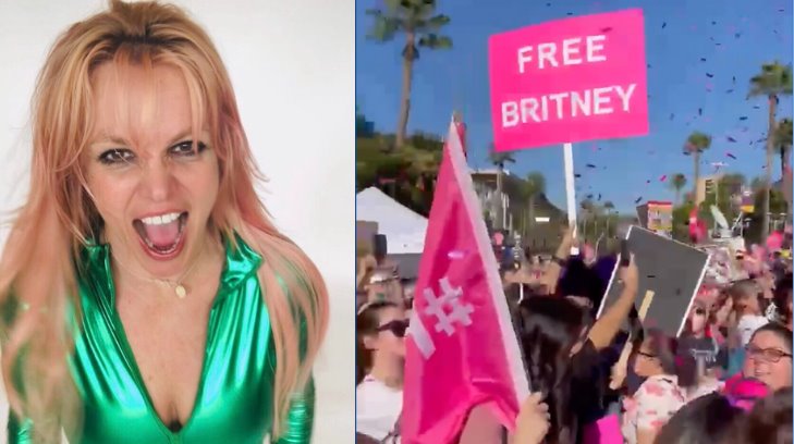 ¡Britney por fin es libre! Así reaccionaron sus fanáticos (VIDEO)