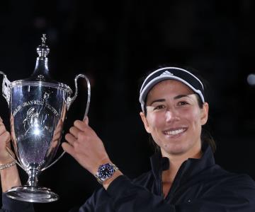 Garbiñe Muguruza se corona en las WTA Finals