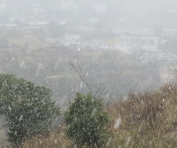 Frío, lluvia y aguanieve; frente frío número 29 golpea a Sonora