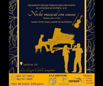 Agrupación AGPH te invita a una Noche musical con causa
