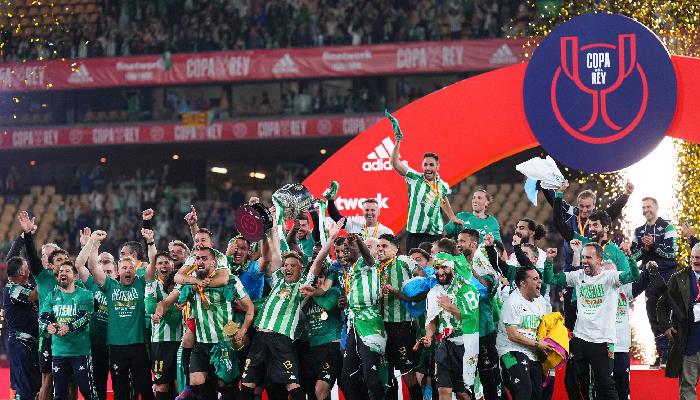 Andrés Guardado y el Betis son campeones de la Copa del Rey