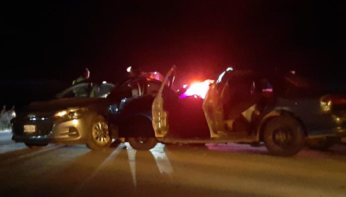 Choque deja tres heridos en la carretera Hermosillo-Guaymas