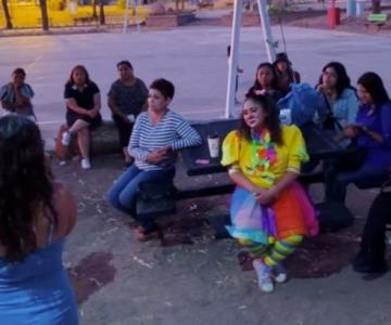 Festejan pequeño convivio para las mamás previo al 10 de mayo en La Sauceda