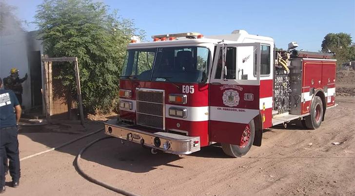 Bomberos de Ciudad Obregón atienden varios reportes por fugas de gas al mes