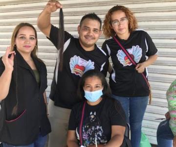 Hermosillo: jornada de donación de cabello arranca de manera exitosa
