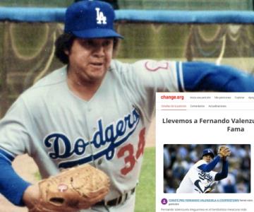 Lanzan petición para que Fernando Valenzuela sea investido al Salón de la Fama