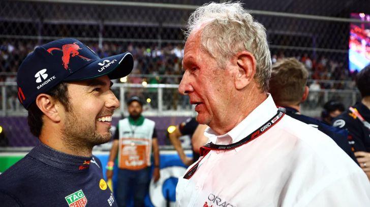 Helmut Marko defiende a Checo Pérez tras GP de Japón